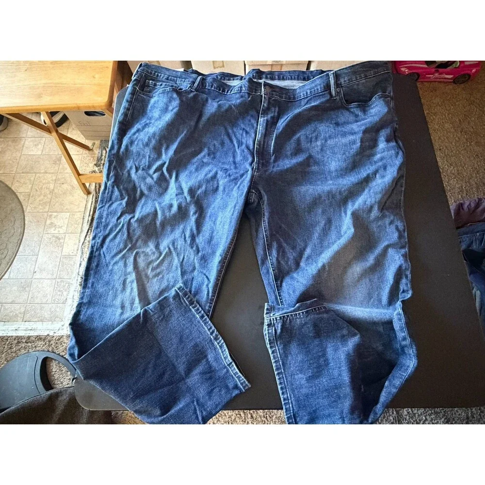 LEVI'S 541 ATHLETIC FIT TAPERED LEG STRETCH JEANS SZ:  60 x 32 NWT